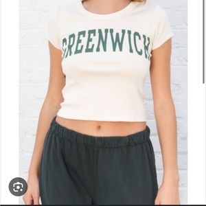 Brandy Melville - Greenwich Crop Tee
